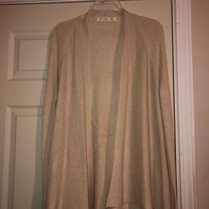 Creamy Beige lightweight long sleeve Cardigan